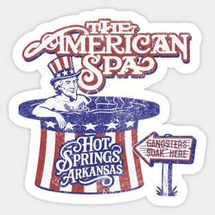 The American Spa Sticker